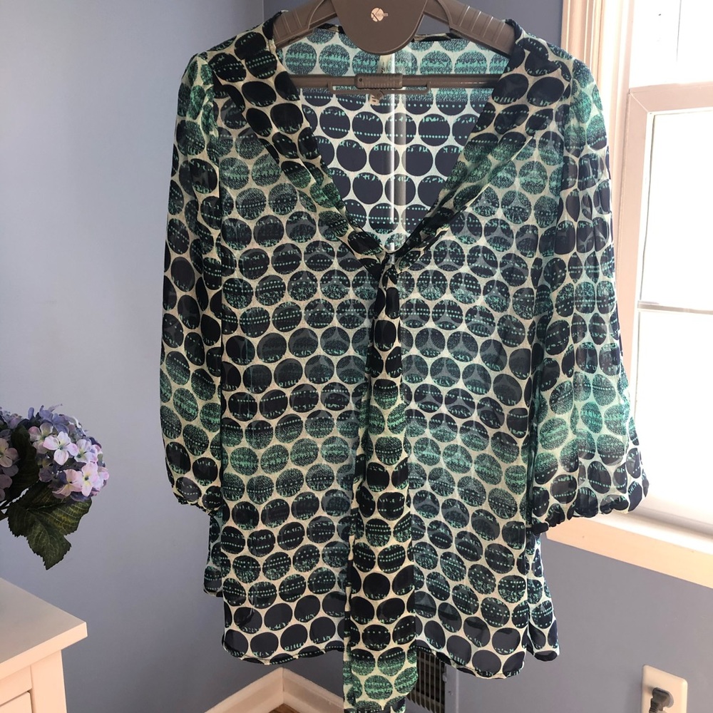 Sheer Blouse - Sz M